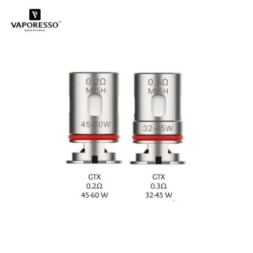 5x résistances GTX  Mesh / Vaporesso