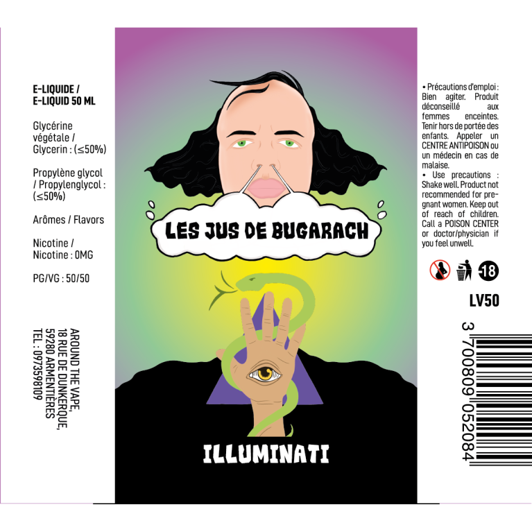 Eliquide Illuminati / Les Jus de Bugarach