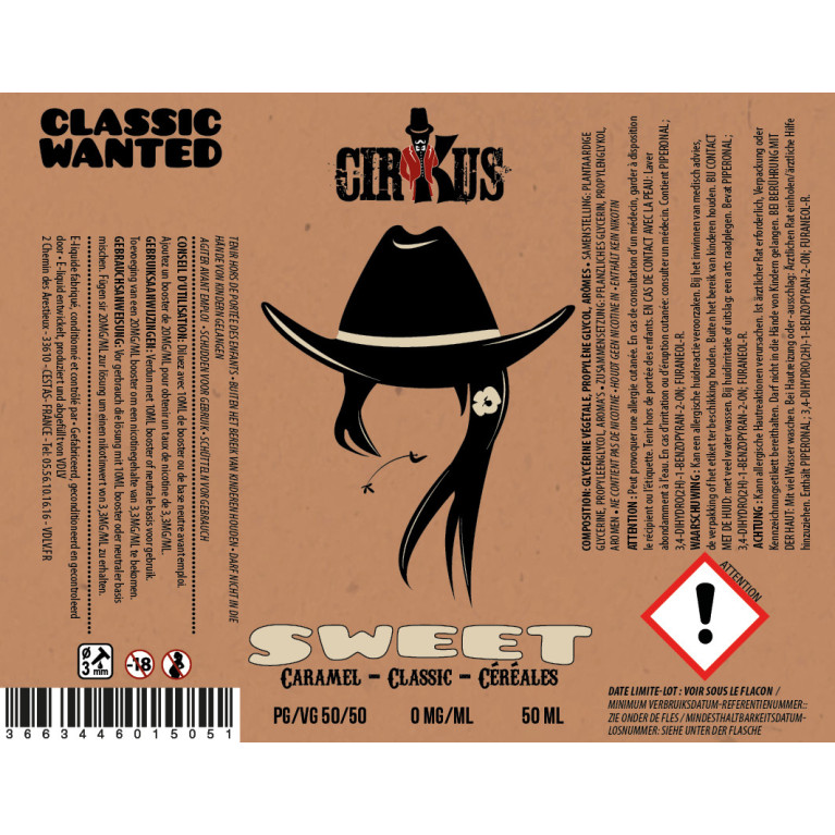 Sweet - 50ml Classic Wanted