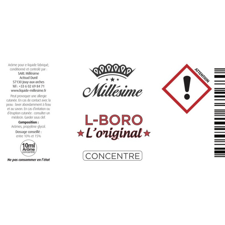 Concentré L-Boro L'original / Millesime