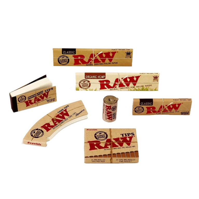 RAW Boite en Métal Starter Complet Portable 8pcs / RAW