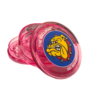 Grinder Plastique Rose 3 Parties – 50mm / The Bulldog