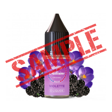 Modifier : [ECHANTILLON] Violette 10ml 0mg / Millesime