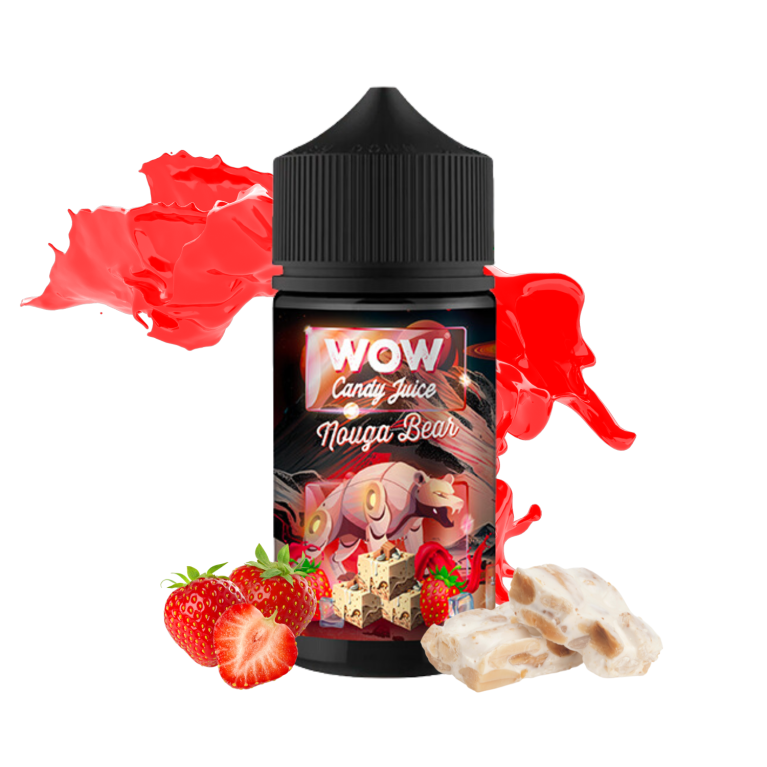 Eliquide Nouga Bear 100ml WOW Candy Juice / Made in Vape