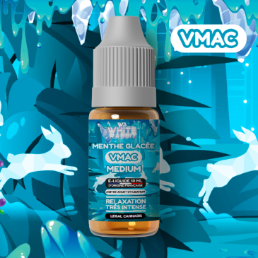 E-liquide VMAC Menthe Glacée 10ml /  White Rabbit