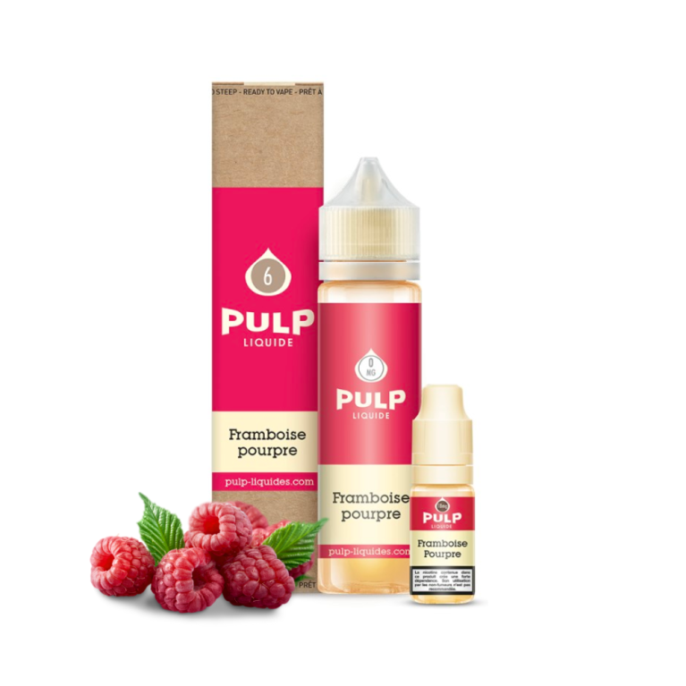 Eliquide Framboise Pourpre 60ml / Pulp