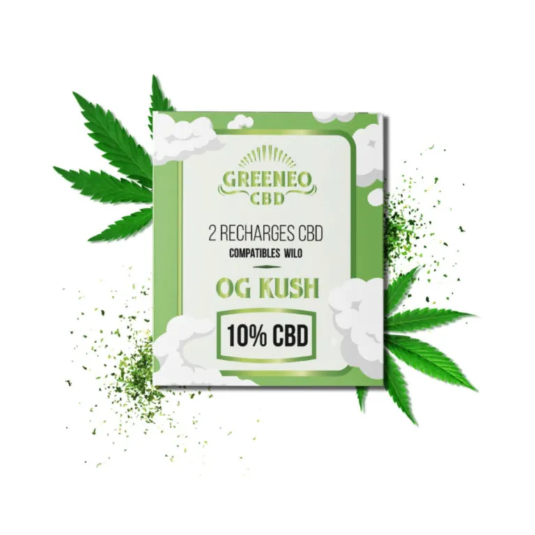 2x Cartouches pod Og Kush Wilo / Greeneo