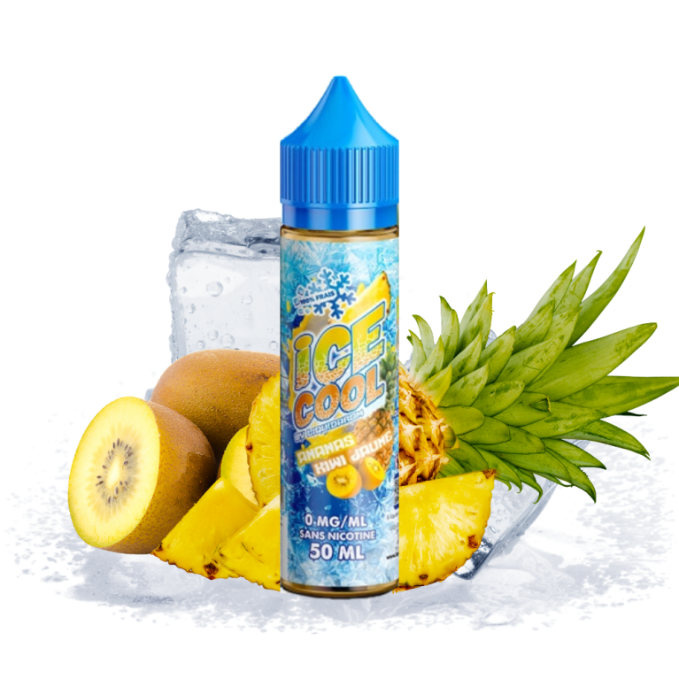 Eliquide Ananas Kiwi Jaune / Ice Cool / Liquidarom