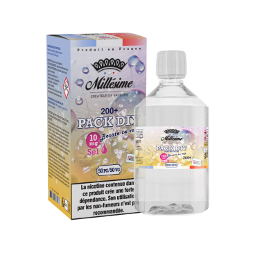 Pack DIY Sel 10mg 50PG/50VG 200ml / Millésime