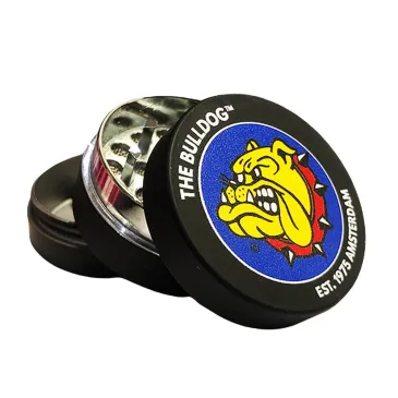 Original Black Amsterdam Métal Grinder 35mm – 3 parties / The Bulldog