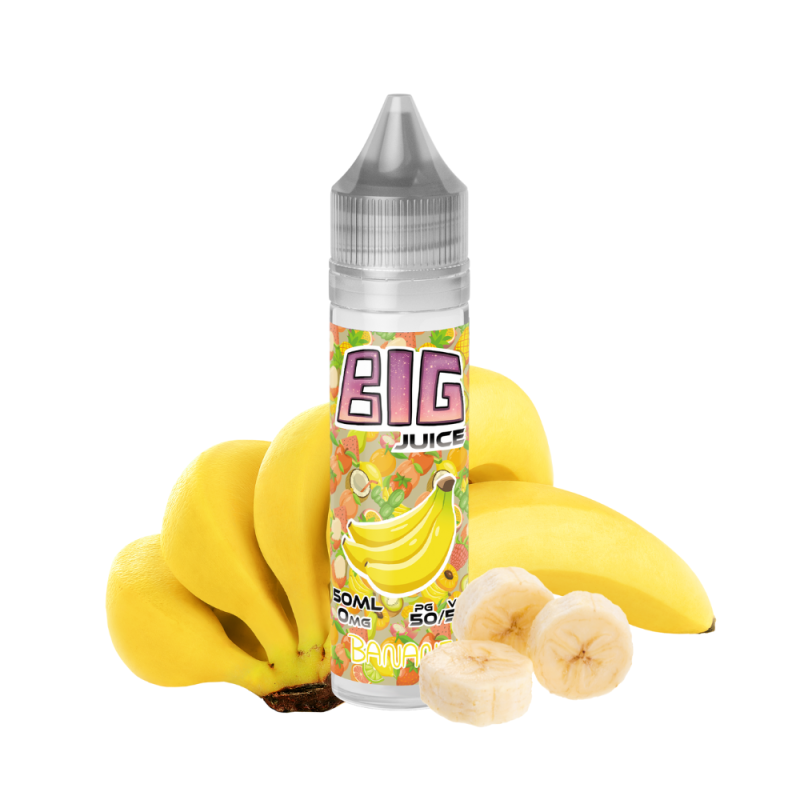 Eliquide Banane 50 ml / Big juice