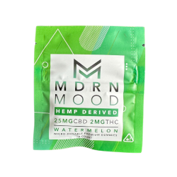 2 Gummies CBD & THC 2mg – Watermelon / MDRN MOOD