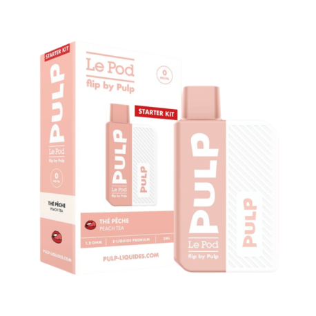 Starter kit - Thé Pêche - 2 ml - Pod Flip / Pulp