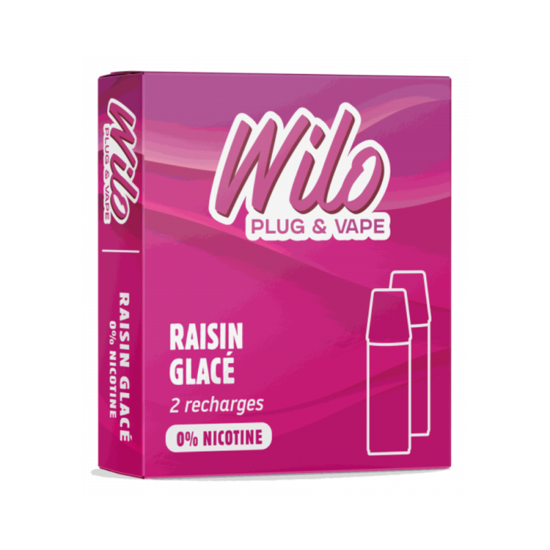 Recharges Raisin Glacé / Wilo Vape