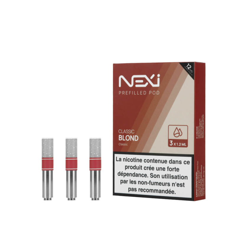 3x Cartouches pour Nexi One - Classic Blond / Aspire