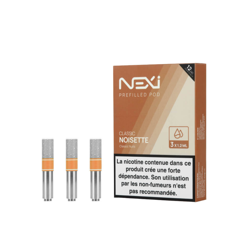 3x Cartouches pour Nexi One - Classic Noisette / Aspire