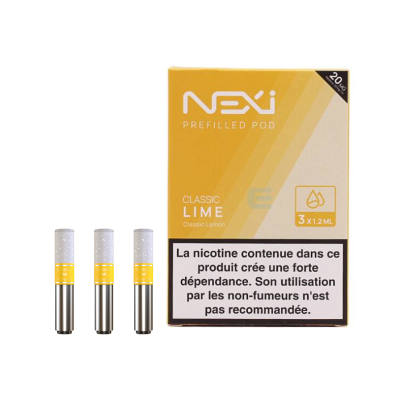 3x Cartouches pour Nexi One - Classic Lime / Aspire