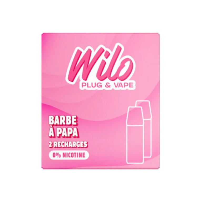 2x Recharges Barbe à papa / Wilo Vape