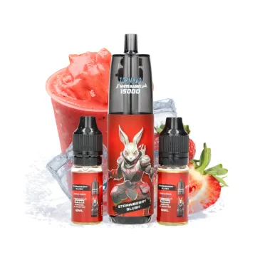 Puff Strawberry Slush Ice / 15000 puffs / Tornado White Rabbit