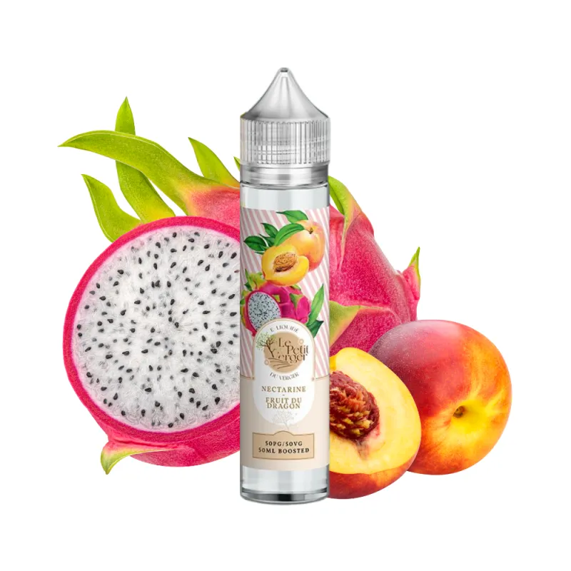 Liquide Nectarine Fruit du Dragon - Le Petit Verger / Savourea