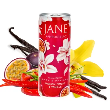 Boisson Aphro Passion Piment Vanille / JANE