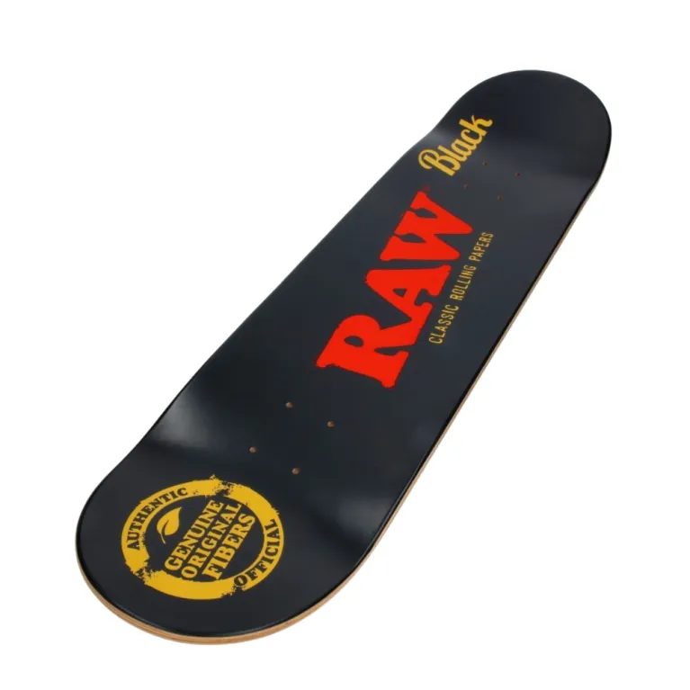 Deck Skateboard RAW Camo and Black / RAW