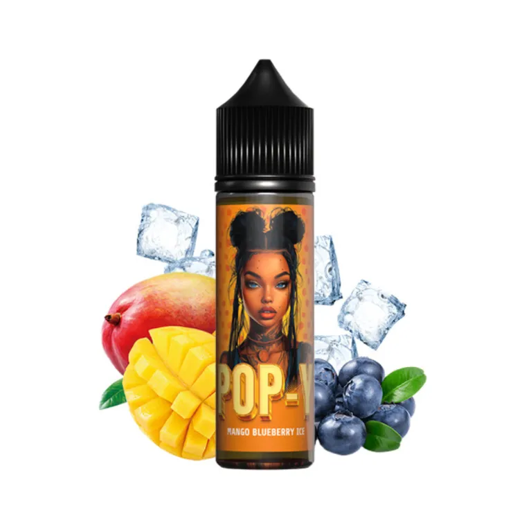 E-liquide POP-Y / 50 ml / Mango Blueberry Ice