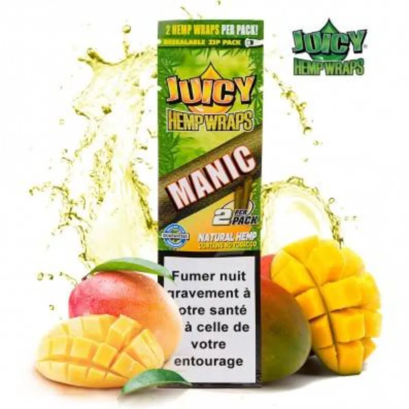 2x Blunt Chanvre Juicy Manic