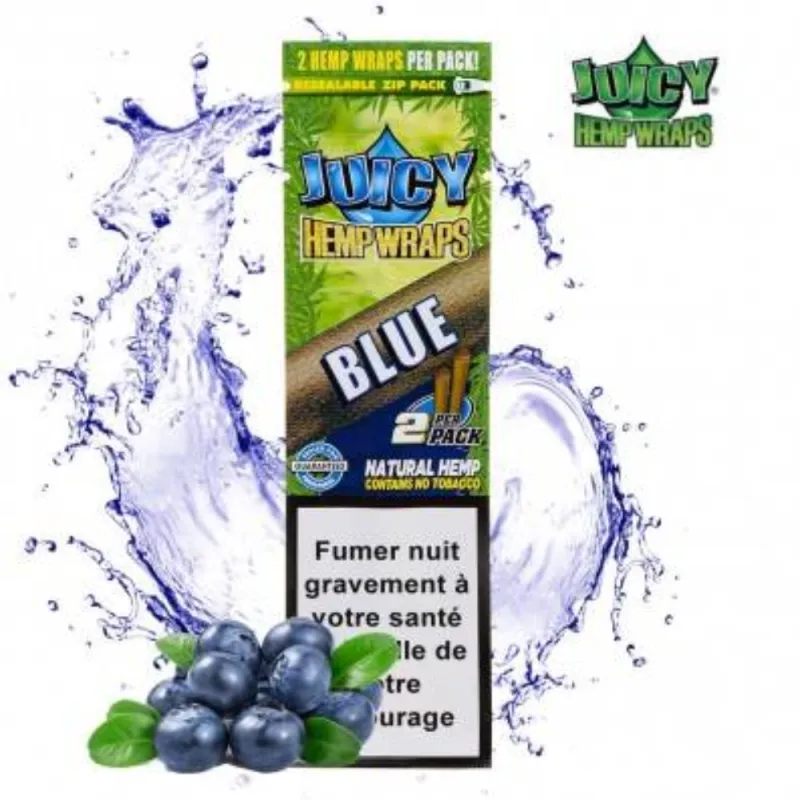 2x Blunt Chanvre Juicy Blue