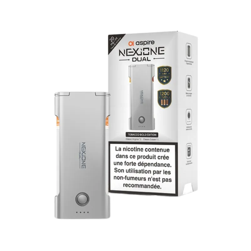 Pack Nexi Dual - Tobacco Bold Edition / Aspire