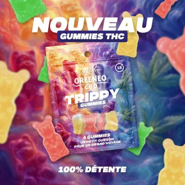 4x Gummies THC / Trippy / Greeneo